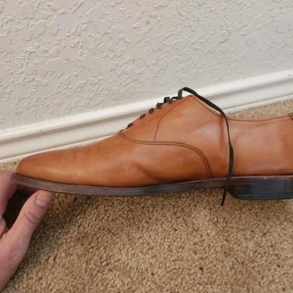 Allen Edmonds Carlyle Walnut 11.5 Allen Edmonds Carlyle Plain-toe Oxford Dress Shoe Walnut  main image 2